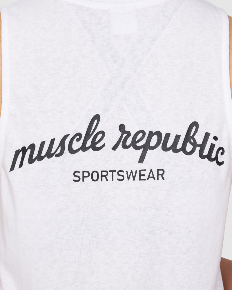 CLUB HOUSE TANK - WHITE