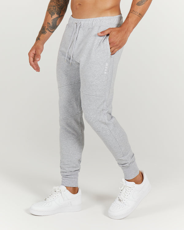 MENS PRIME TRACKPANTS - GREY MARLE
