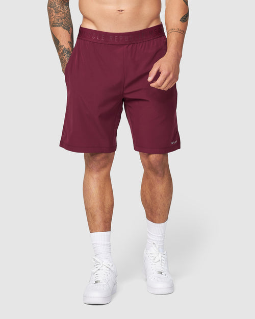 MAX VO2 SHORTS 8" - MULBERRY