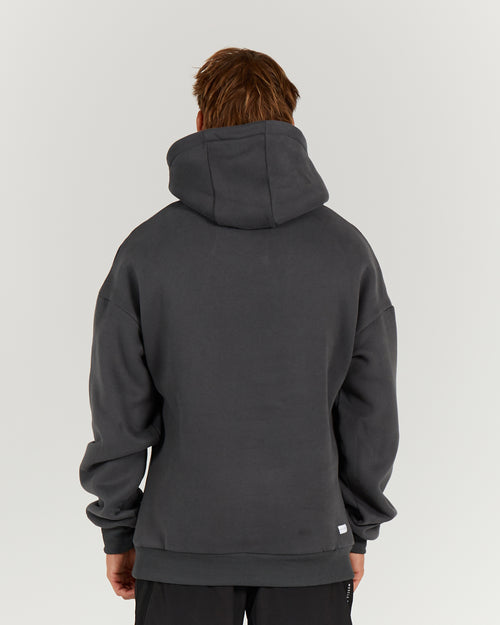 RELAXED HOODIE - CHARCOAL