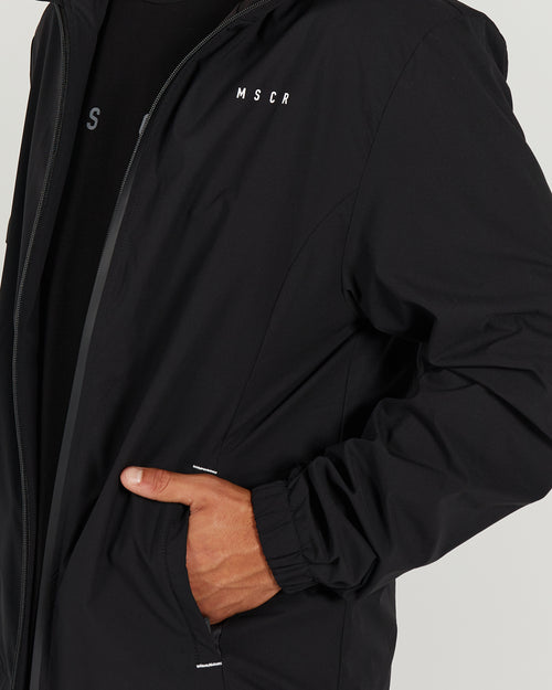 EVOLVE WINDBREAKER JACKET - BLACK