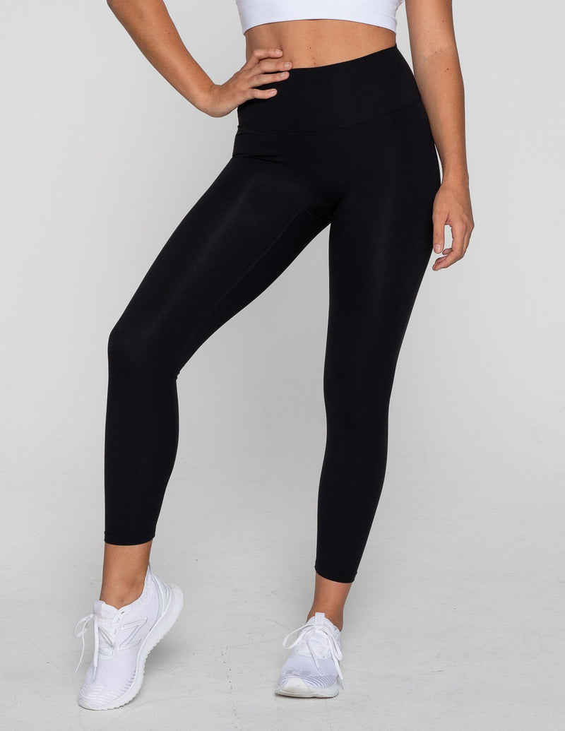 LUXE LEGGINGS 7/8 - BLACK